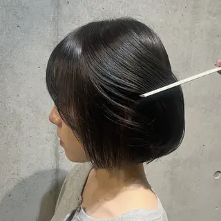 ショート Luont所属・aren ／透明感colorのヘアスタイル