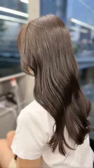 ロング カラー 似合わせ特化/レイヤ ーカット/mikuのヘアスタイル