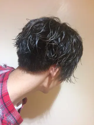 カラー パーマ ヘアアレンジ メンズ メンズパーマの巨匠 鈴木純のヘアスタイル