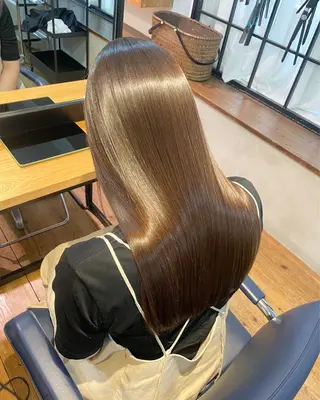 ロング COMILE 🌼 SUZUKAのヘアスタイル