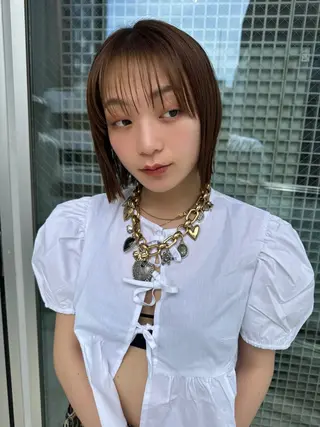 ショート 髪質改善/透明感艶 カラー/💎まな💎のヘアスタイル