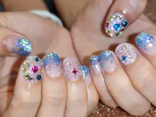 ネイル 💜bora .のネイルデザイン