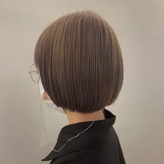 ショート 顔周りデザイン/ ママ美容師/濱ほのかのヘアスタイル