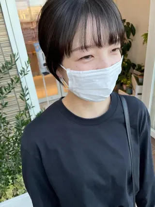 ショート カラー 鶴岡で縮毛矯正なら お任せ！ハヤシナオミのヘアスタイル