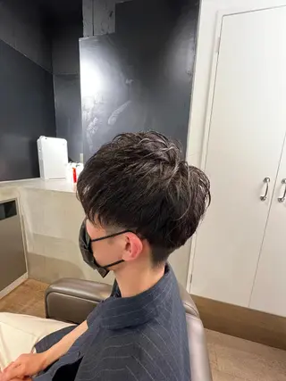 ミディアム メンズ kei/透明感カラー /縮毛矯正/メンズのヘアスタイル