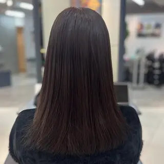 セミロング vain　渋谷【ヴェイン シブヤ】所属・Rio / 縮毛矯正🍒のヘアスタイル