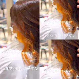 カラー 👑松山ストレート/ メンズヘア/龍仁👑のヘアスタイル