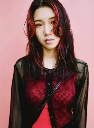 セミロング カラー kotomi .のヘアスタイル