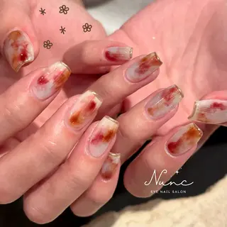 ネイル nunc青山店所属・𝒦𝐸𝐼𝒩𝒜 外苑前表参道のネイルデザイン