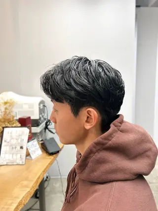 パーマ メンズ ROCCOeast Rukaのヘアスタイル
