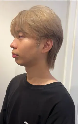 メンズ アレンジ/新宿 透明感カラー/ヤノのヘアスタイル