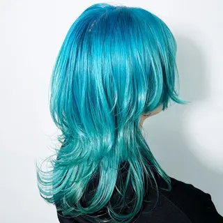 ミディアム カラー ヘアアレンジ 大橋 拓巳のヘアスタイル