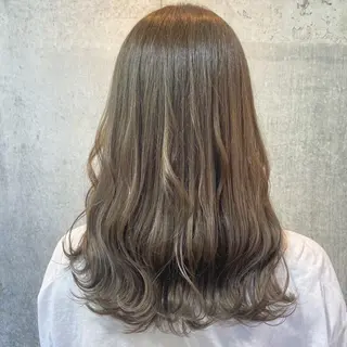 ミディアム カラー 暗髪/艶髪/Ono .のヘアスタイル