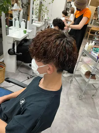 ショート パーマ メンズ メンズスタイル特化 /fifthりっくんのヘアスタイル