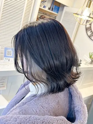 ミディアム カラー 🩵透明感/高発色 /難波/北原佑記🌸のヘアスタイル