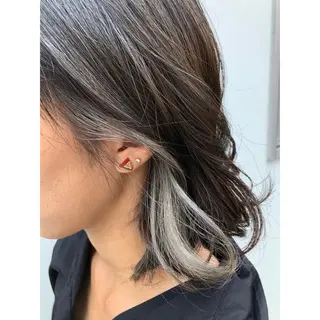 ショート カラー パーソナルカラー診断 できます　木曽　主博のヘアスタイル