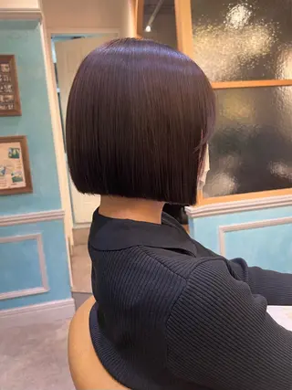 ショート 大宮/ボブ/縮毛矯正 大瀧菜月のヘアスタイル