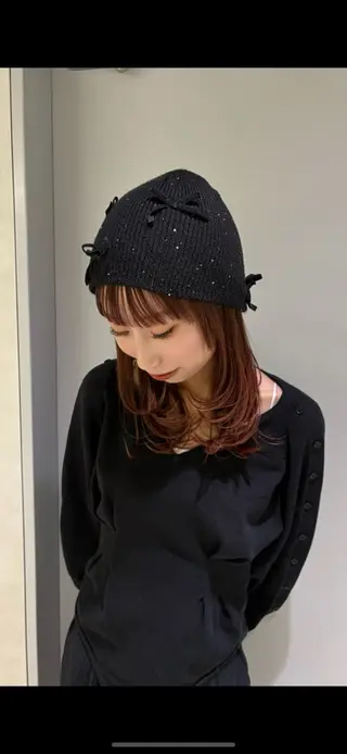 セミロング モデル募集中/西梅田 かえで🎀のヘアスタイル