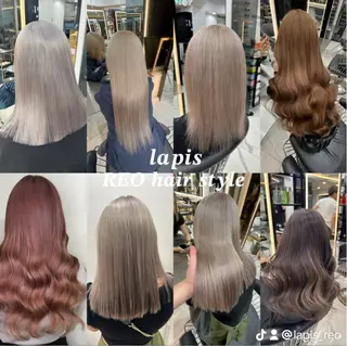 カラー ナチュラル透明感✨/ LAPIS  REOのヘアスタイル