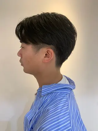 ショート メンズ スカイレビュー所属・Yu /マッシュ/ スパイキーショートのヘアスタイル