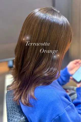 カラー ⭐️似合わせアップ ⭐️並木奏絵のヘアスタイル