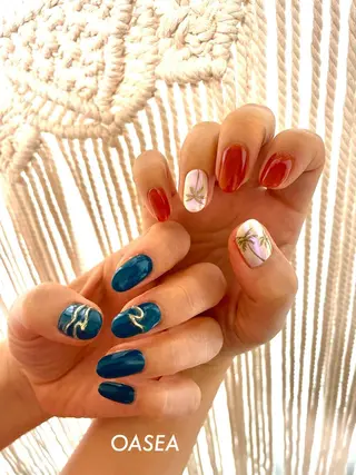 ネイル 🌞💜 KAORI 🌴のネイルデザイン