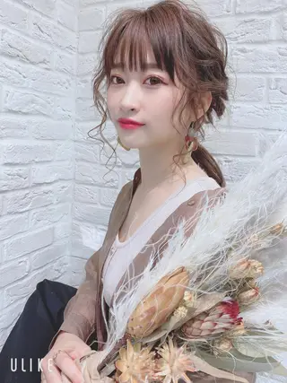 ヘアアレンジ Seasonal〜(シーズナル)所属・伊藤 早人のヘアスタイル