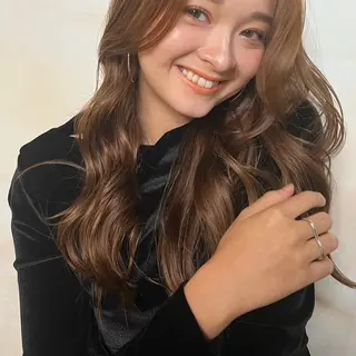 ロング 森口 華奈のヘアスタイル