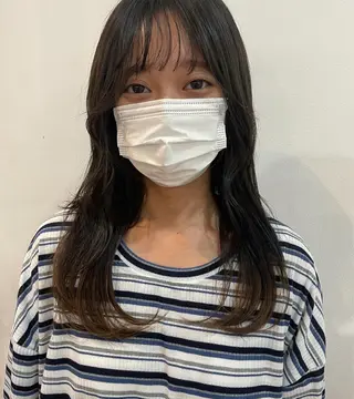 セミロング カラー chiharu ボブ/レイヤーのヘアスタイル