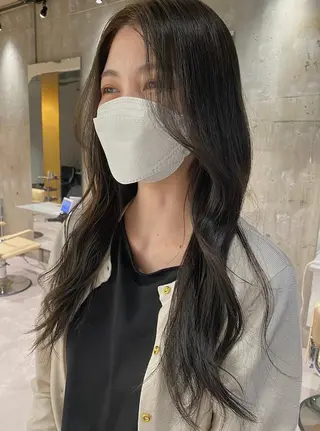 ロング すぎもと さき⚡️ 朝ラク・*パーマのヘアスタイル