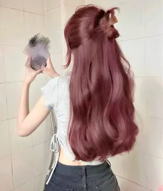 ロング NANA🥀韓国ヘア /レイヤー/暖色🥀のヘアスタイル