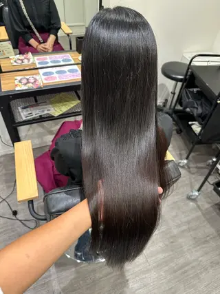 ロング 艶髪レイヤー上田 紗也🇰🇷💗のヘアスタイル