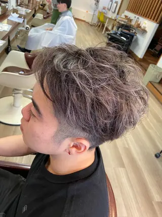 ショート メンズ ヘアアレンジ chill out 南塚口本店のヘアスタイル