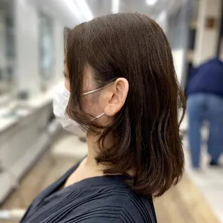 セミロング カラー 似合わせ小顔カット 🌟神谷 ヨシタカのヘアスタイル