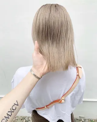 ミディアム カラー メンズ sakura ..のヘアスタイル