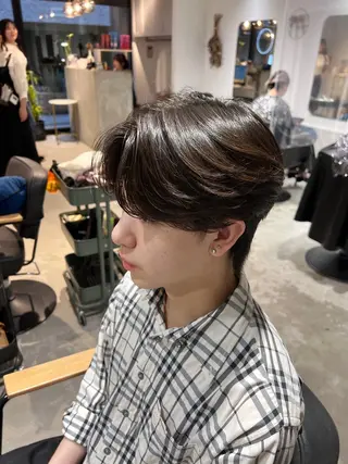 ミディアム パーマ メンズ メンズカットパーマ ✂️ JOYAのヘアスタイル