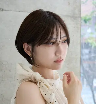 ショート Lino kichijoji所属・💎似合わせのプロ 💎透明感カラー杉原のヘアスタイル