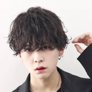 パーマ ヘアアレンジ メンズ メンズ特化❤️🔥 RIKU❤️🔥のヘアスタイル