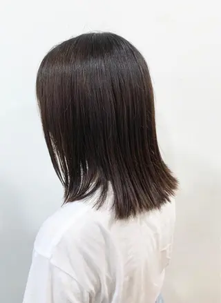 ミディアム 間水 和樹のヘアスタイル