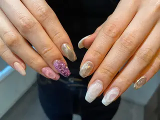 ネイル Yarm As Etel 。のネイルデザイン