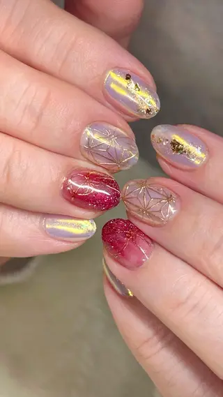 ネイル glossnail MIKIのネイルデザイン