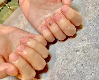ショート カラー ネイル beauty salon ma'am所属・chihiro 小路ネイルのネイルデザイン