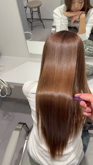 ロング パーマ 加藤 諒士のヘアスタイル