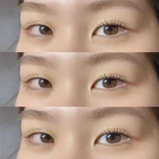 ミディアム パーマ マツエク・マツパ アイブロウ 𓊆ᶠᵉᵉʸ𓊇 ᶜᴴᴵᴴᴬᴿᵁのマツエク・マツパデザイン