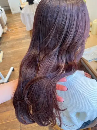 セミロング カラー 暖色カラー/似合わせ カット/名古屋/辻のヘアスタイル