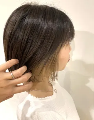 ショート AUBEHAIRpeony所属・山形酸性ストレート 古川✂︎のヘアスタイル