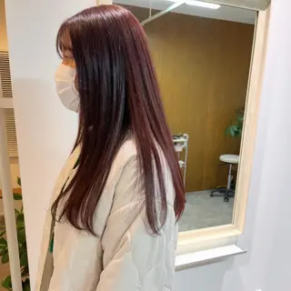 カラー bon ami所属・むかいやま なおのヘアスタイル