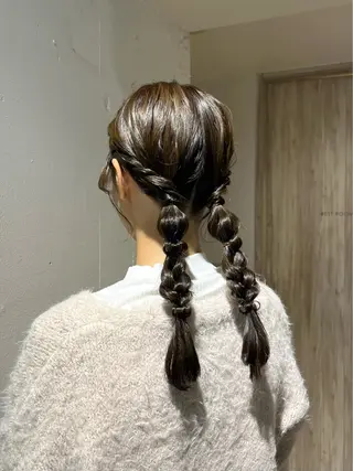 ヘアアレンジ 透明感カラー/ アレンジ✩akaneのヘアスタイル