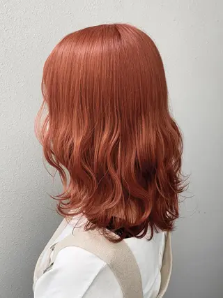 ミディアム カラー ウルフ🐺/ボブ ハイトーン🌈/増田のヘアスタイル