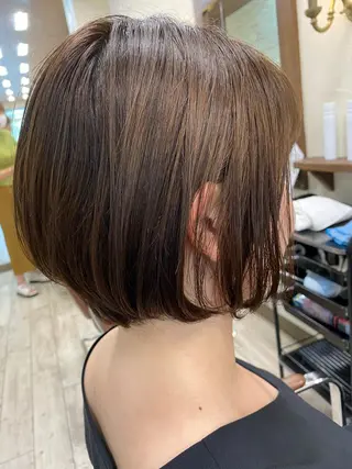 ショート カラー 日比 貴大/ minim hairのヘアスタイル